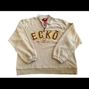 Ecko Unltd Beige Pullover Sweater Size Large